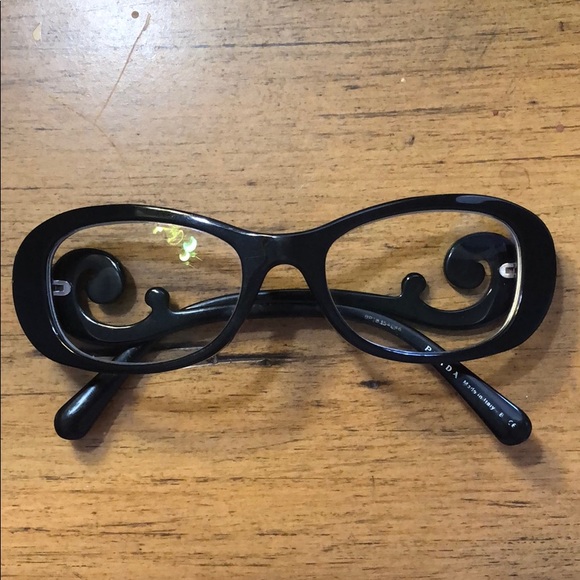 prada swirl glasses